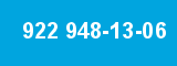 922 948-13-06 922 948-13-06
